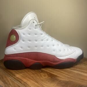 Jordan 13 Retro Chicago 2017 Mens White Red Size 14 Shoes 414571-122 NO INSOLES
